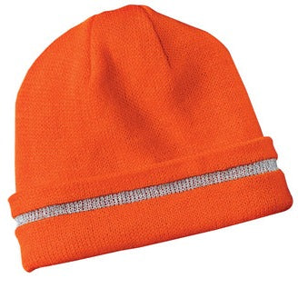 CornerStone® - Enhanced Visibility Beanie with Reflective Stripe