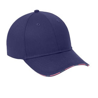 Port Authority® Americana Flag Sandwich Cap
