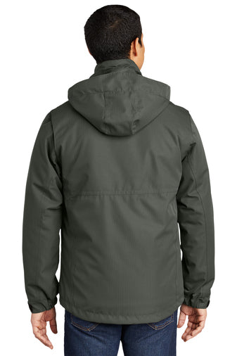 Port Authority® Herringbone 3-in-1 Parka