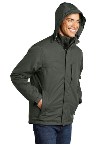 Port Authority® Herringbone 3-in-1 Parka