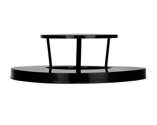 RAIN BONNET LID FOR 38 GALLON OUTDOOR METAL WASTE RECEPTACLE