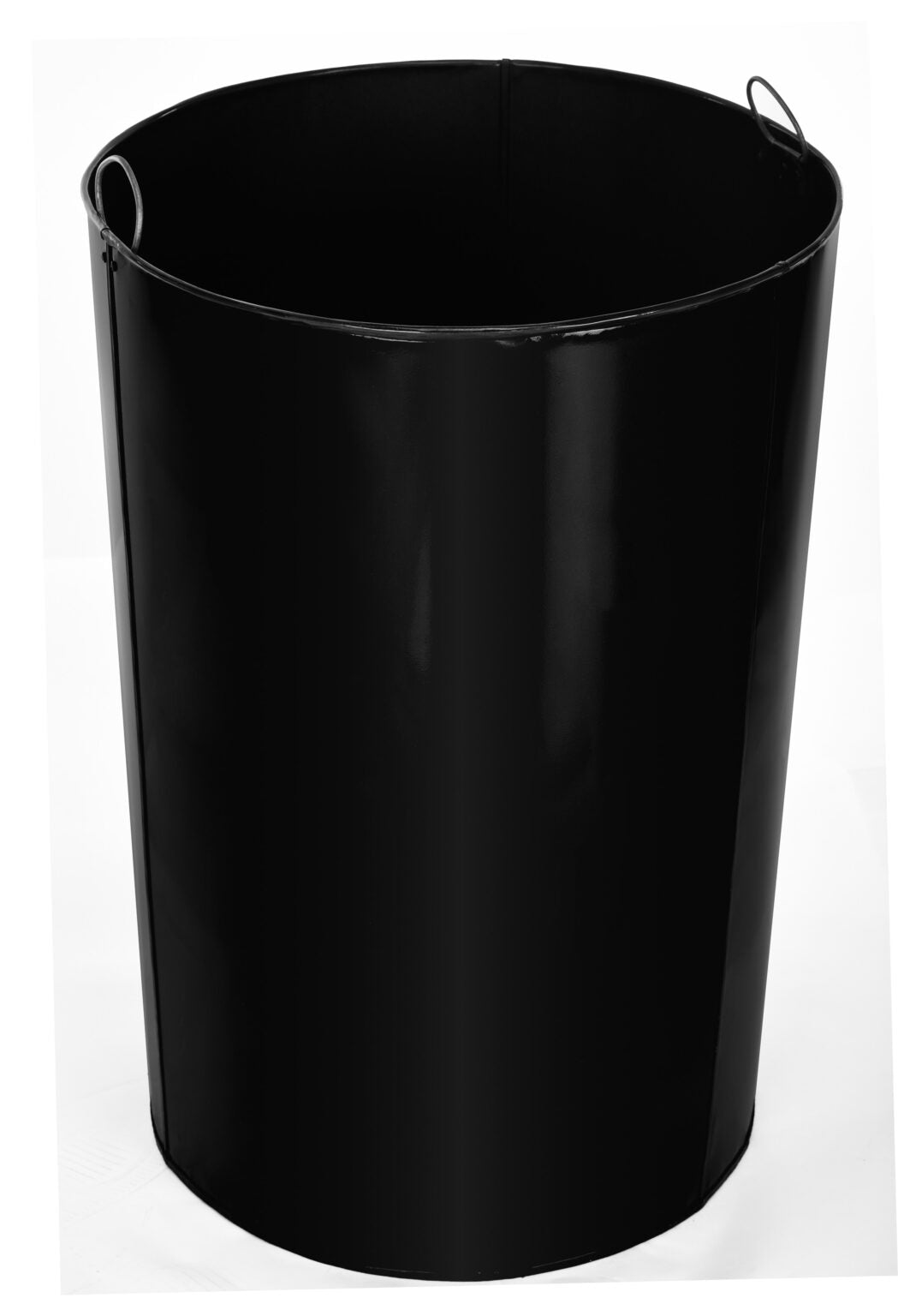 38 GALLON OUTDOOR METAL WASTE RECEPTACLE