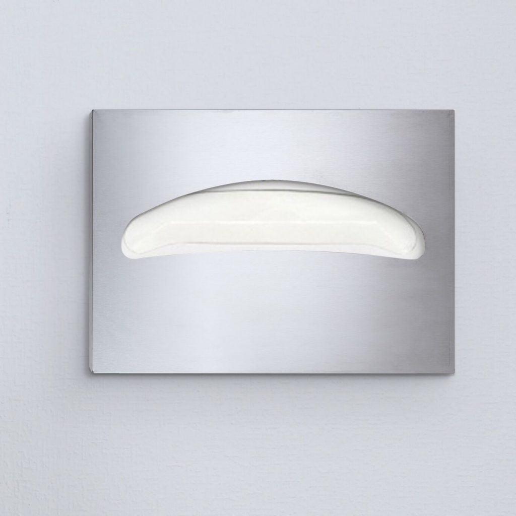 STAINLESS STEEL BRUSHED TOILET SEAT COVER DISPENSER