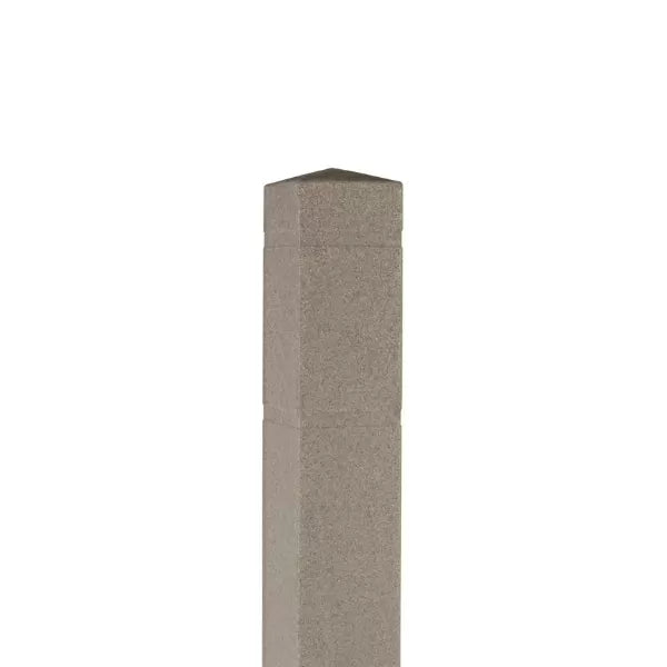 6.5” Decorative Square Bollard Cover