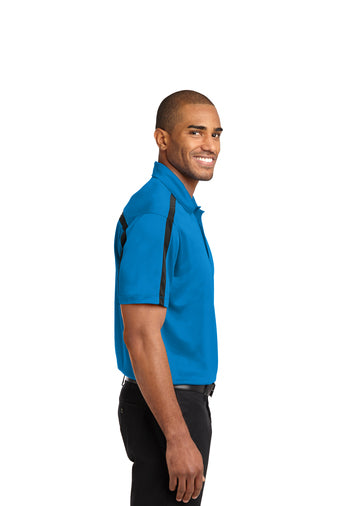 Port Authority® Silk Touch™ Performance Colorblock Stripe Polo