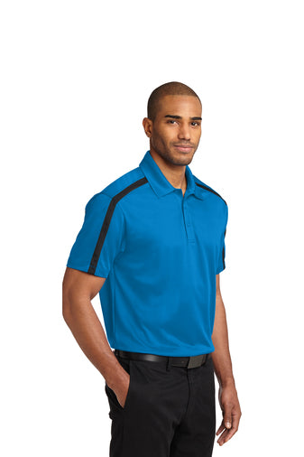 Port Authority® Silk Touch™ Performance Colorblock Stripe Polo