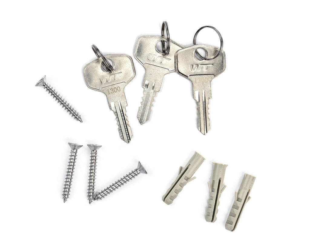 ROFFICE 200 KEY STORAGE CABINET WITH COMBINATION AND KEY LOCK