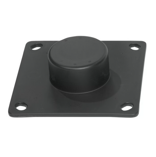 6" Poly Base for 6" Eagle Post Cover Sleeves, Black