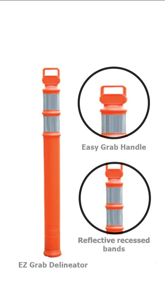 EZ Grab Straight Delineator Permanent