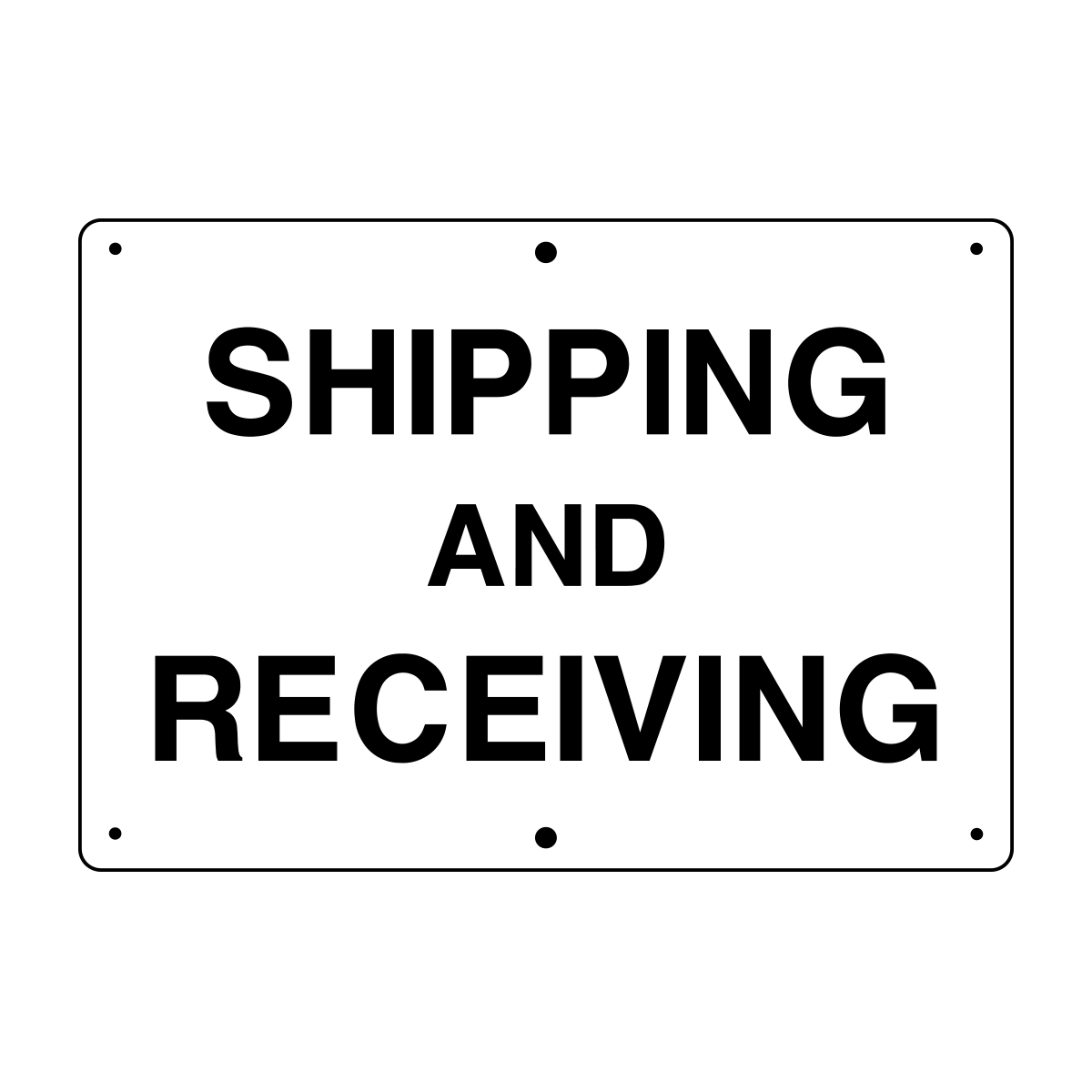 Shipping And Receiving