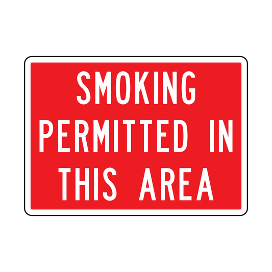 Smoking Permitted In This Area