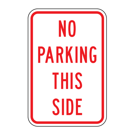 No Parking This Side