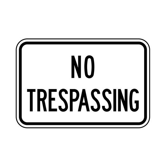 No Trespassing