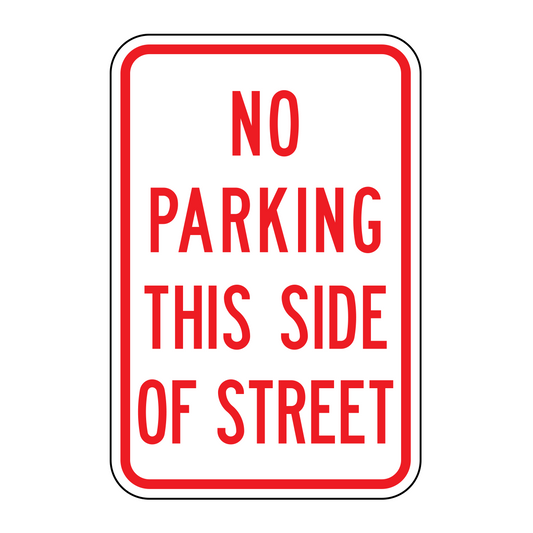 No Parking This Side Of The Street