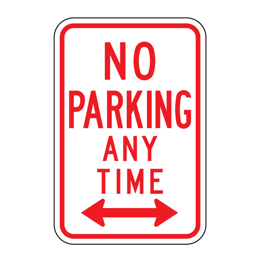No Parking Anytime In Either Direction