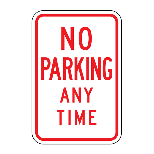 No Parking Anytime
