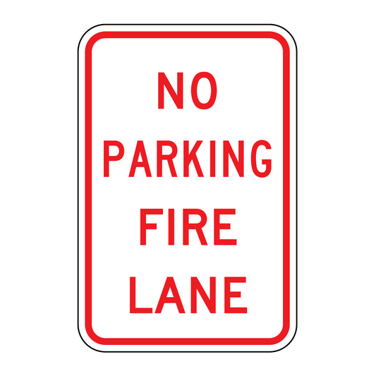 No Parking Fire Lane