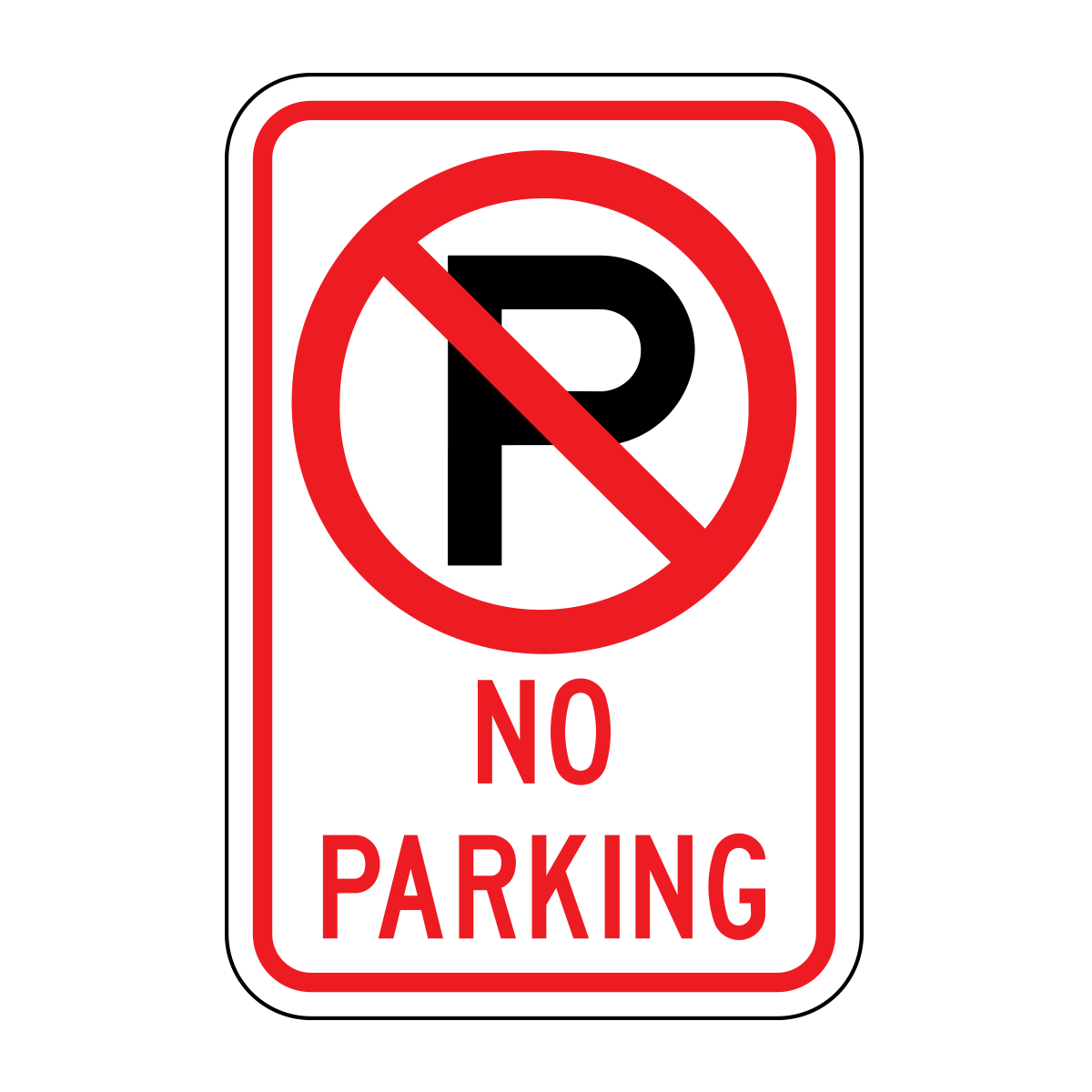 NO PARKING