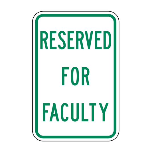 Reserved For Faculty