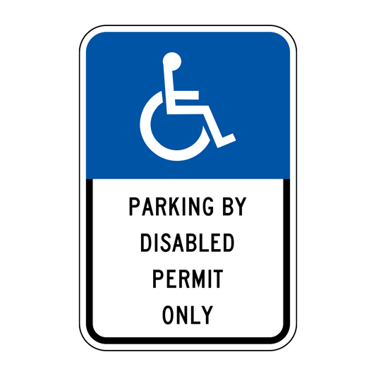 Parking By Disable Permit Only (Florida)