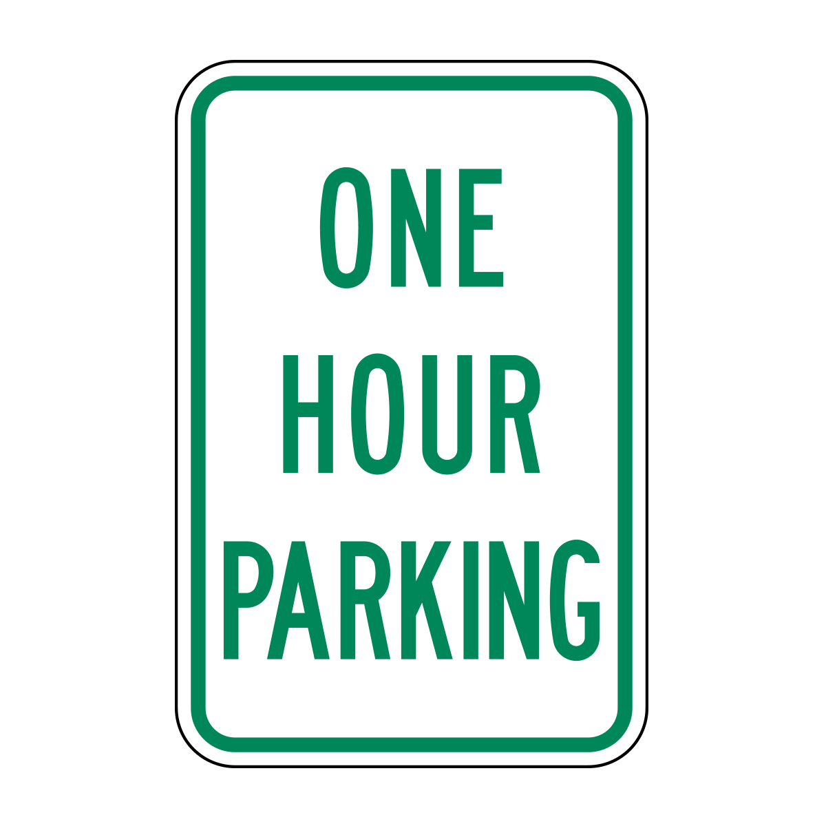 One Hour Parking