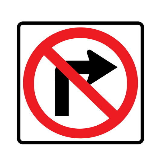 No Right Turn