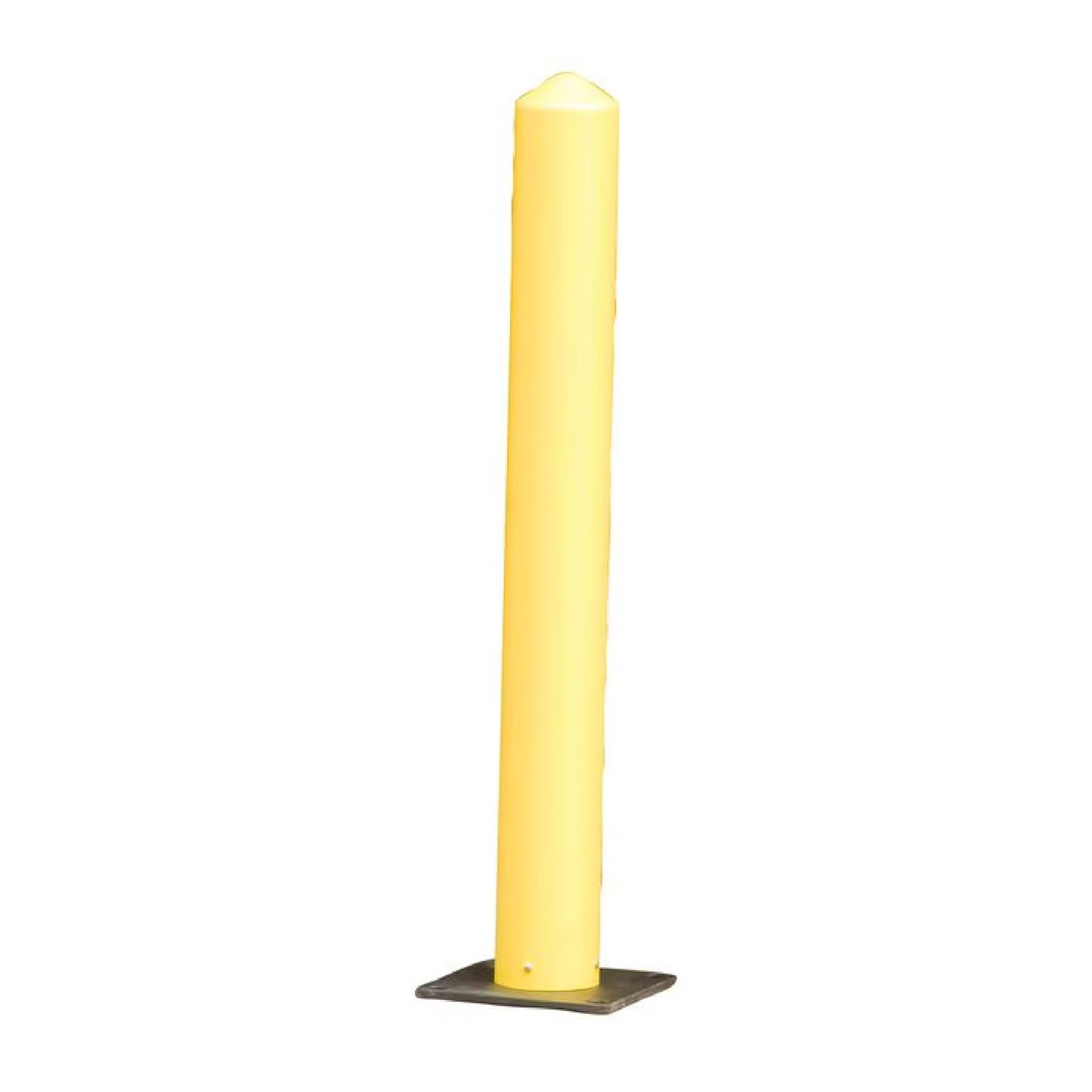 42" Plastic Bollard Post, Yellow
