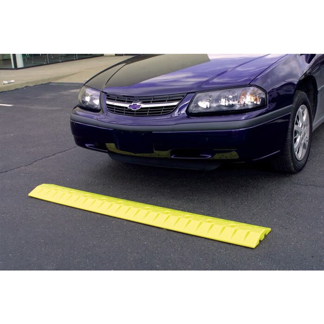 2 Channel Speed Bump-Cable Protector, Yellow