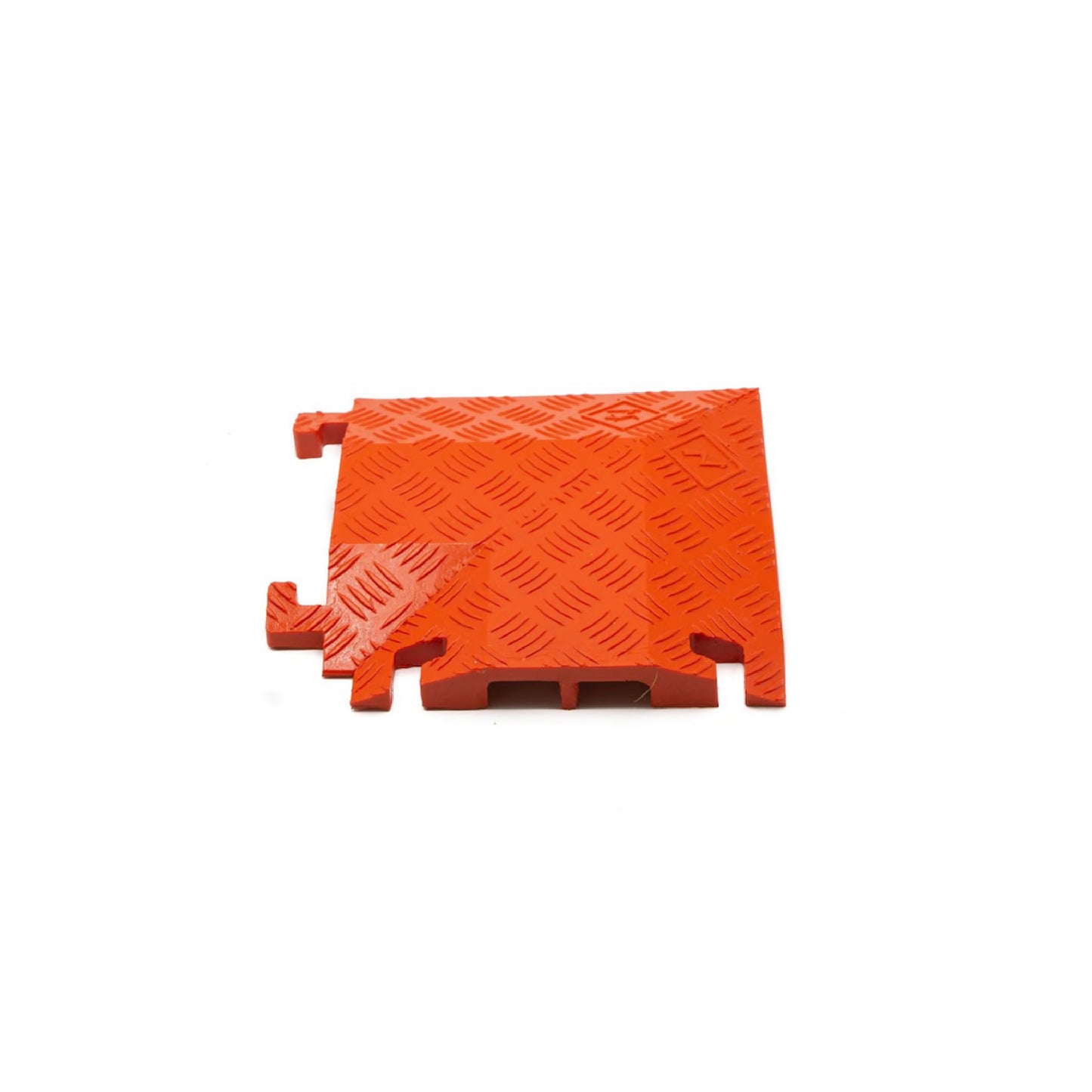 90 Degree Left Turn for FL2X1.75, 2-Channel Fastlane® Drop-Over Cable Protector