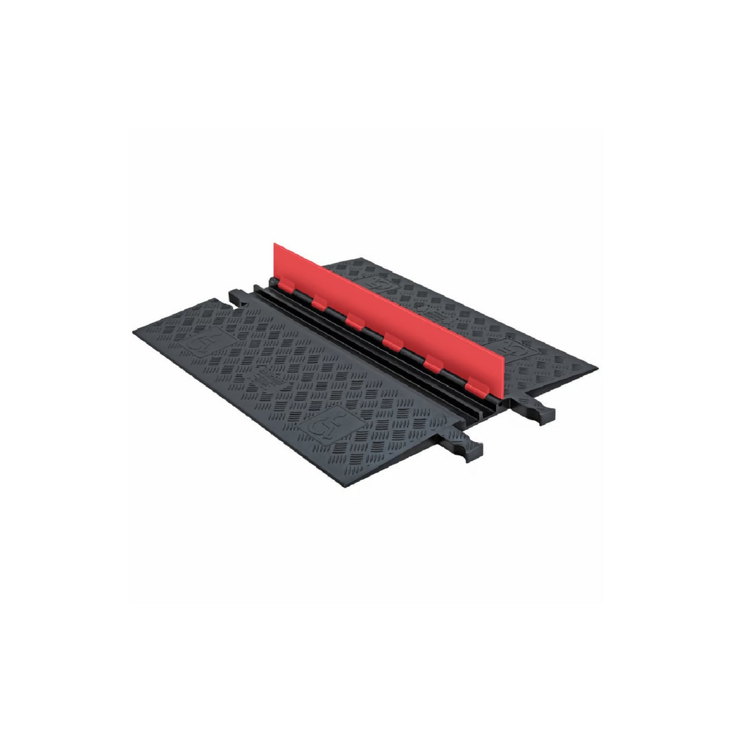 2-Channel Low-Profile Guard Dog® ADA Cable Protector for .75" Lines
