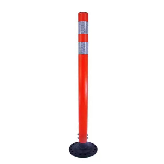 TD5200 2.25″ x 42″ Orange Boomerang Traffic Delineator with White HI Bands
