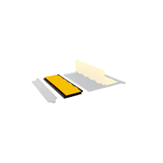 Center Section for 5-Channel Yellow Jacket® Heavy-Duty Cable Protector AMS® System