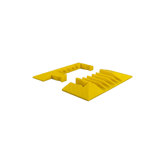 End Caps for YJ5-125-Y/B, 5-Channel Yellow Jacket® Cable Protector