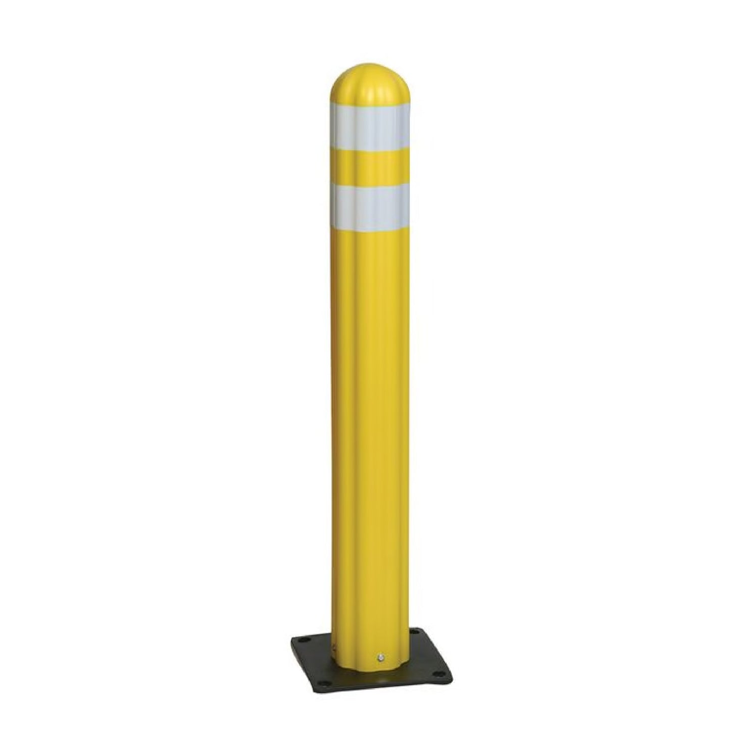 5.75"W x 42"H, Plastic Guide Post Delineators - 3" Wide Reflective Band