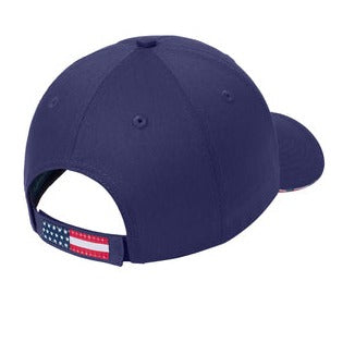 Port Authority® Americana Flag Sandwich Cap