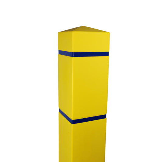 6.5"x60" Square BollardGard Reflective Bollard Covers