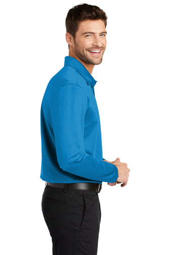 Port Authority® Silk Touch Performance Long Sleeve Polo