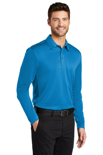 Port Authority® Silk Touch Performance Long Sleeve Polo