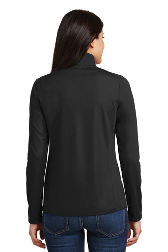 Port Authority® Ladies Pinpoint Mesh 1/2-Zip