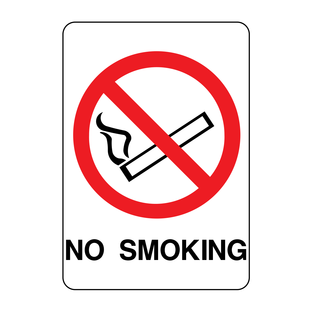 No Smoking