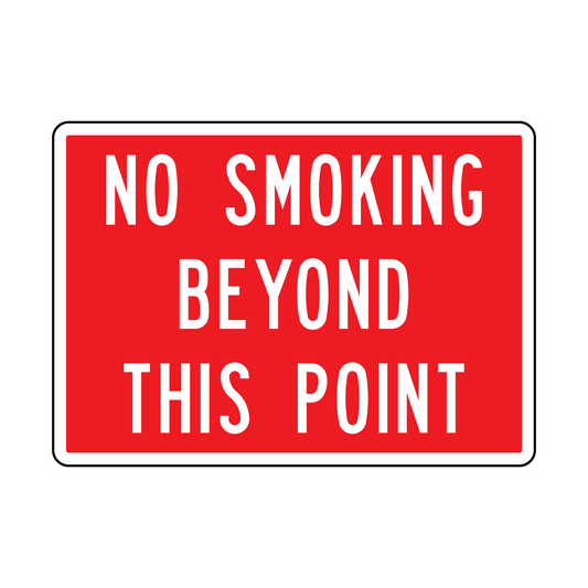 No Smoking Beyond This Point