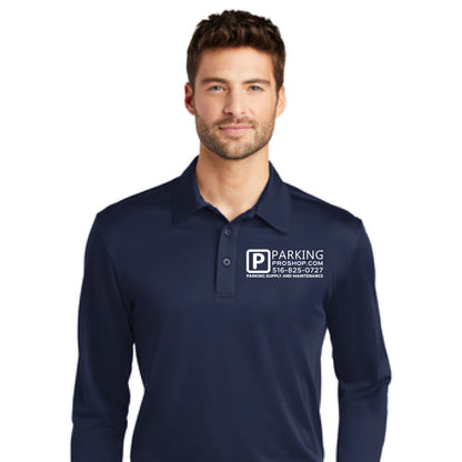 Port Authority® Silk Touch Performance Long Sleeve Polo