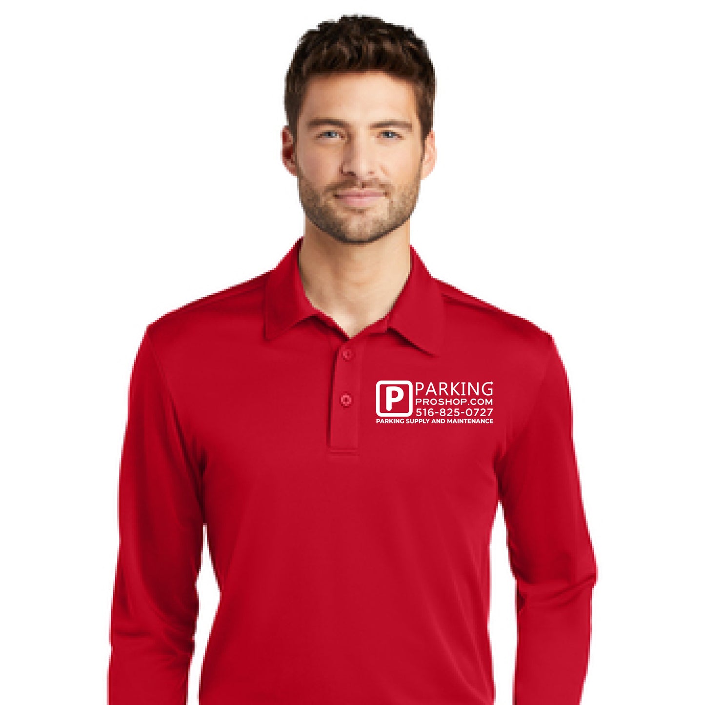 Port Authority® Silk Touch Performance Long Sleeve Polo