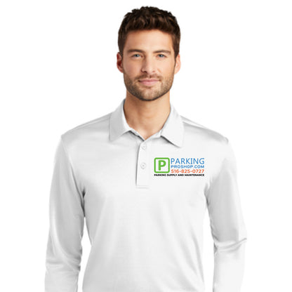 Port Authority® Silk Touch Performance Long Sleeve Polo