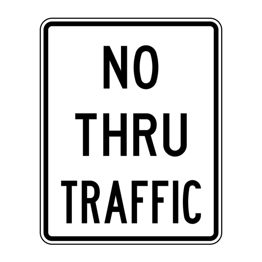 No Thru Traffic