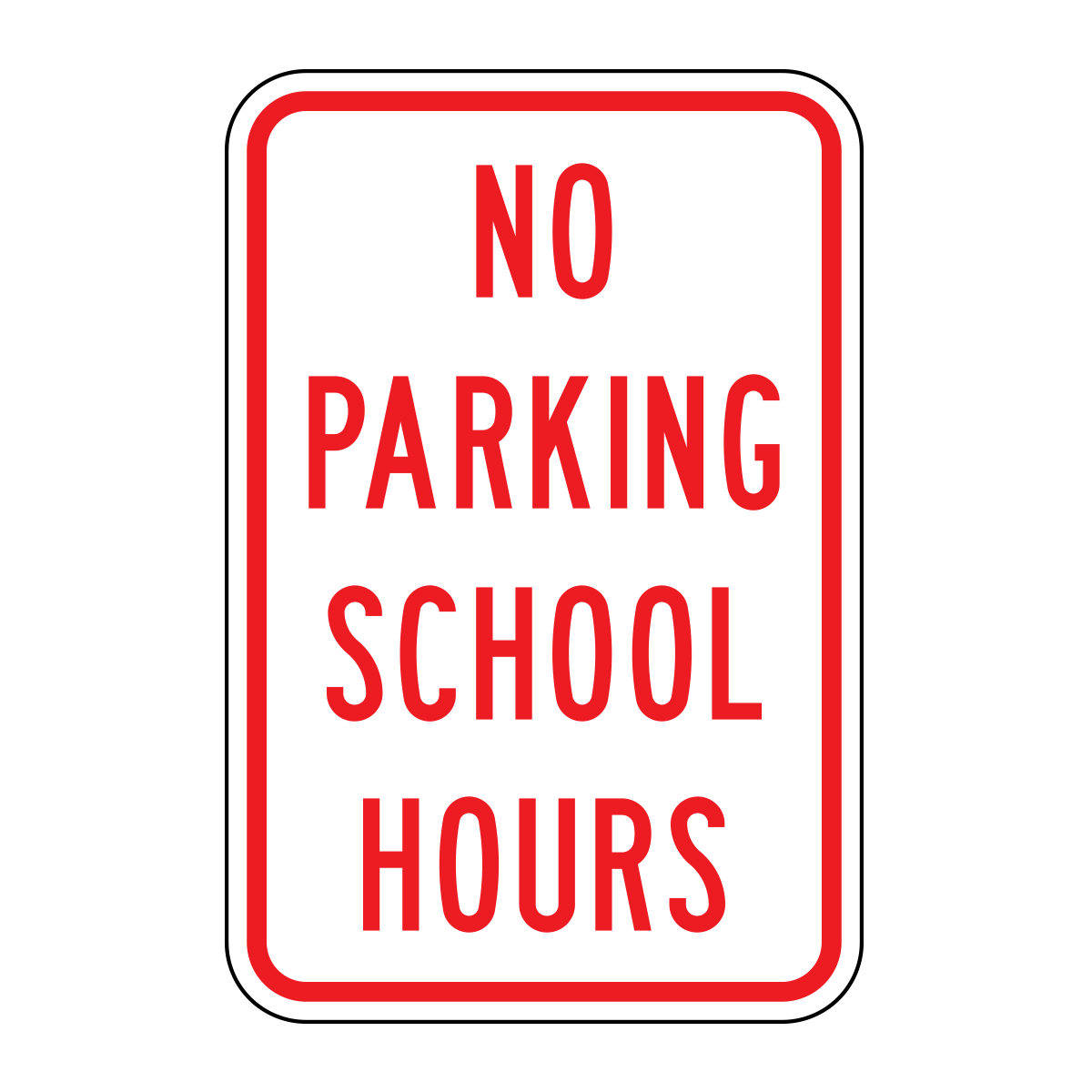 No Parking School Hours – Parking Pro Shop