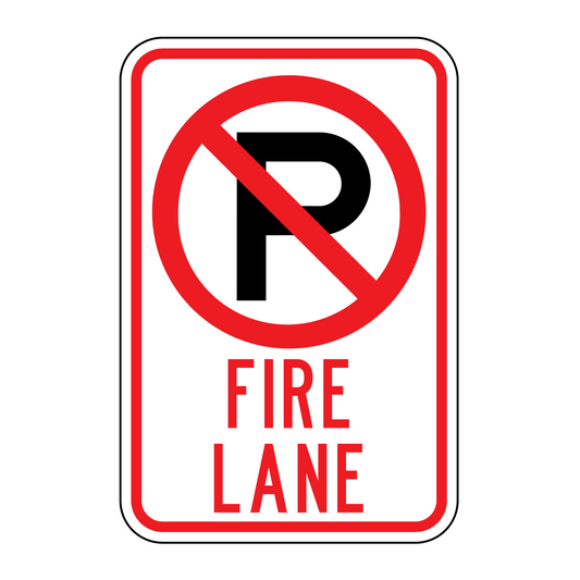 NO PARKING Fire Lane
