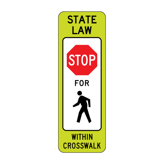 State Law Yield To Pedestrian Within Crosswalk