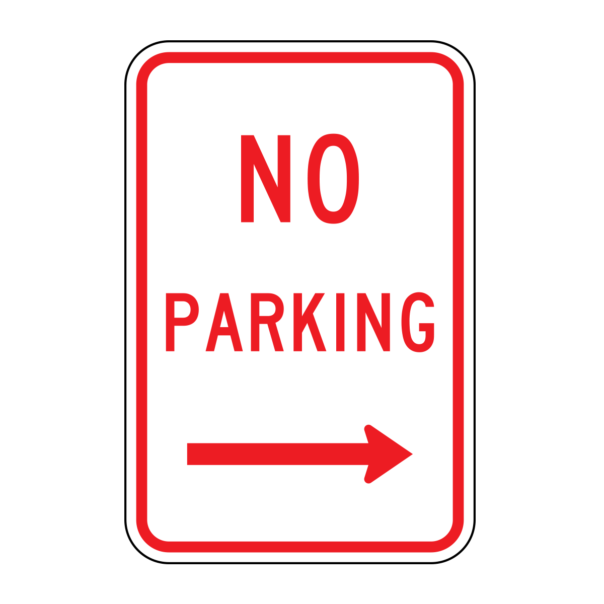 No Parking To The Right