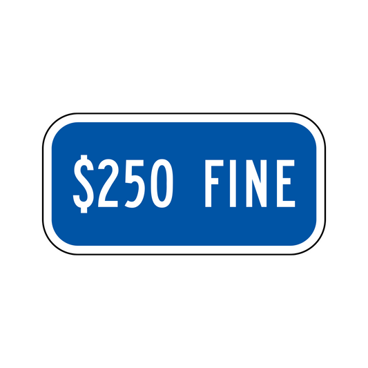 $250 Fine